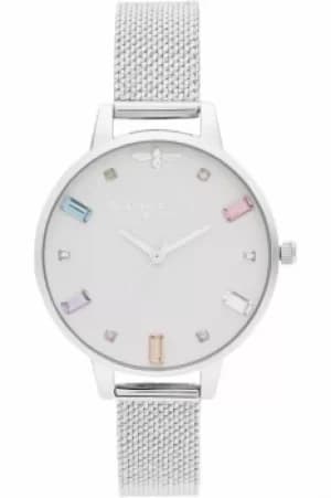 Olivia Burton Demi Silver Boucle Mesh