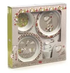 6 Piece Tangram II Microwave Feeding Set