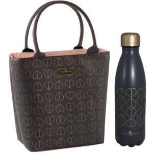 Beau & Elliot Dove Lunch Tote & Stainless Steel Drinks Bottle