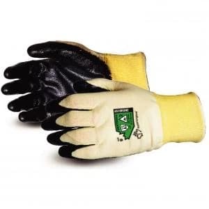 Superior Glove Dexterity 18 G Flame Resist Arc Flash Pair Black 10 Ref