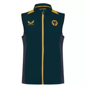 Castore Wolves Gilet Mens - Green