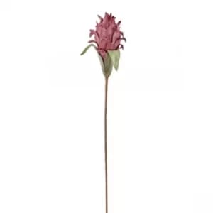 CCK0172 Maroon Stem Artificial Flower