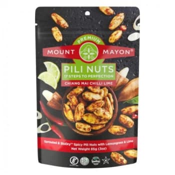 Mount Mayon Premium Pili Nuts - Chiang Mai Chilli Lime - 85g x 12