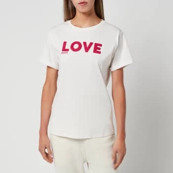 BOSS Womens Elinea Vd T-Shirt - Open White - L