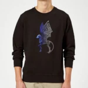 Fantastic Beasts Tribal Thestral Sweatshirt - Black