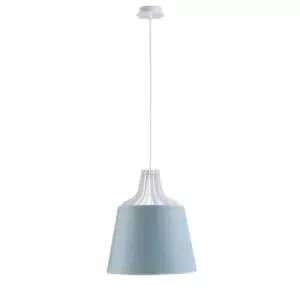 Lea Dome Pendant Ceiling Light Green, 38cm, 1x E27