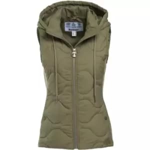 Barbour Thrift Quilted Sweat Gilet - Green