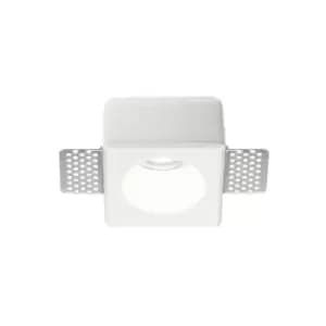 Netlighting Samba Indoor Plaster In Recessed Lamp Lamp 1 Light White, GU10