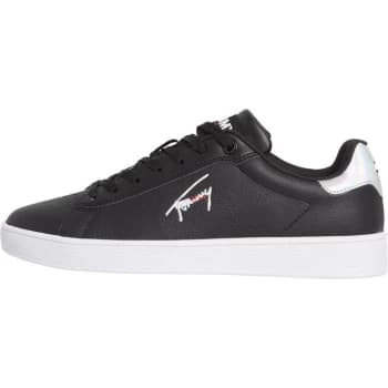 Tommy Jeans Iridecent Cupsol Trainers - Black BDS