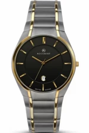Mens Accurist London Classic Titanium Watch 7139