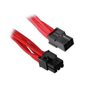 BitFenix Alchemy 6pin PCI-E extension 45cm - Red