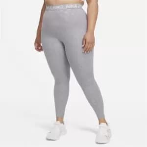 Nike Pro Dri-FIT Womens 7/8 High-Rise Printed Tights - Grey