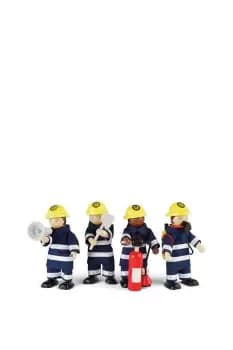 Tidlo Wooden Firefighters Set