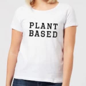 Plant Based Womens T-Shirt - White - 3XL