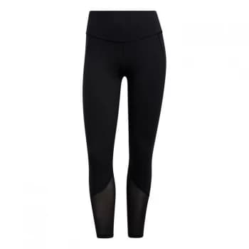 adidas Yoga Power Mesh 7/8 Tights Womens - Black