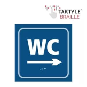 Wc Arrow Right - Taktyle (150 x 150mm)