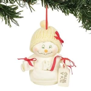 It's a Wrap Snowman Hanging Ornament