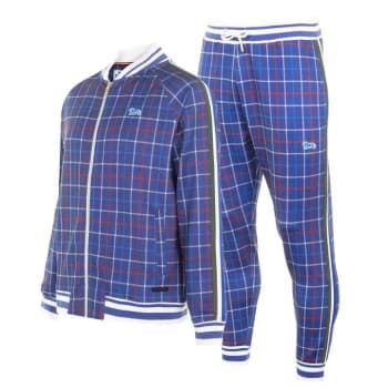 Lonsdale Gentlemen Tracksuit Mens - Sky Check