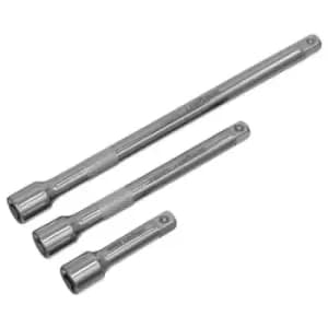 Siegen S0718 Extension Bar Set 3pc 1/4"Sq Drive