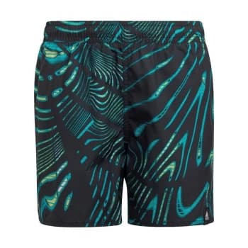 adidas Souleaf Shorts Kids - Black / Mint Rush