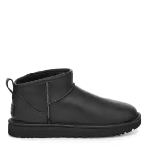 Ugg Ultra Mini Leather Boots - Black