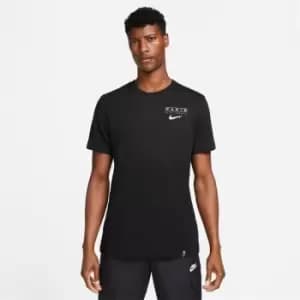 Nike Saint-Germain Swoosh Mens Soccer T-Shirt - Black