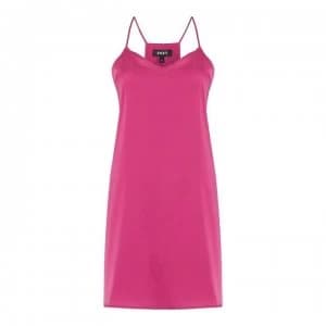DKNY Strappy Chemise - 618 BERRY