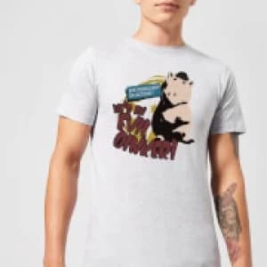 Toy Story Evil Oinker Mens T-Shirt - Grey - 3XL