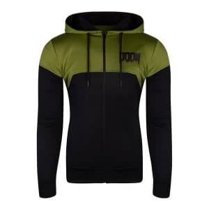 Doom - Eternal Mixom Manufactured Teq Full Length Zip Hoodie (Green/Black)