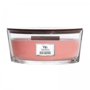 Woodwick Melon & Pink Quartz Scented Candle 453.6g