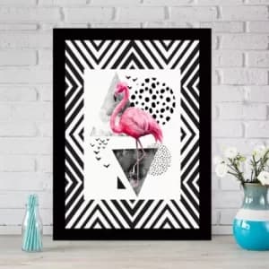 SCZ6491008574 Multicolor Decorative Framed MDF Painting