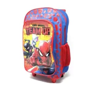 Spiderman Childrens/Kids Team Up Trolley Bag (One Size) (Navy/Red)
