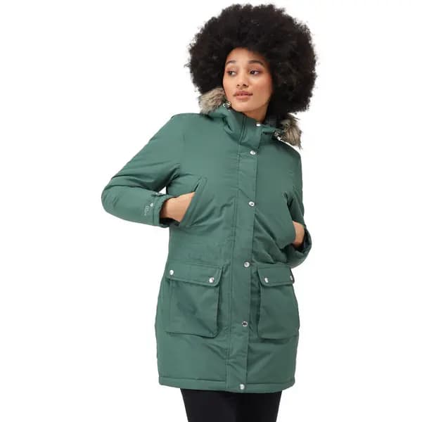 Regatta Womens Voltera Waterproof Insulated Parka Jacket 10 - Bust 34' (86cm)