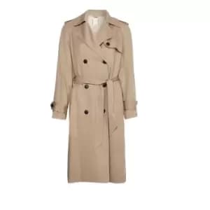 Tommy Hilfiger Tencel Trench Coat - Beige
