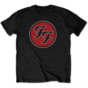 Foo Fighters - FF Logo Unisex XX-Large T-Shirt - Black