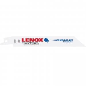 Lenox 14TPI Thick Metal Cutting Reciprocating Saw Blades 152mm Pack of 25