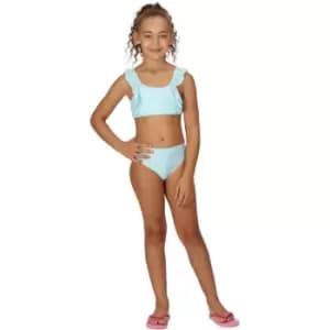 Regatta Girls Dakaria Quick Drying Swimming Costume Set 3-4 Years - Chest 55-57cm (Height 98-104cm)