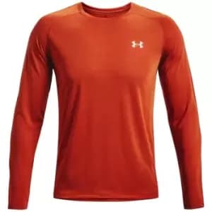 Under Armour Streaker Long Sleeve Mens Running Top - Orange