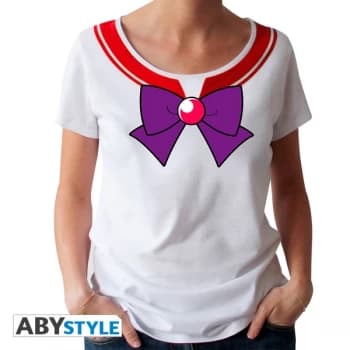 Sailor Moon - Sailor Mars * Womens Large T-Shirt - White