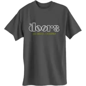 The Doors - LA California Unisex XX-Large T-Shirt - Grey