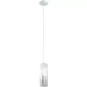 Netlighting Rivato 1 Light Ceiling Pendant Polished Chrome, E27