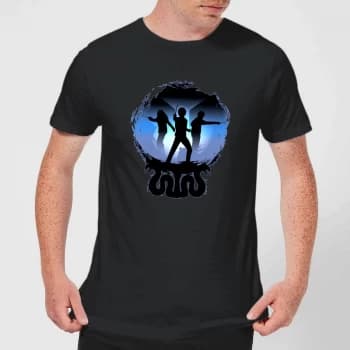 Harry Potter Silhouette Attack Mens T-Shirt - Black - 3XL - Black