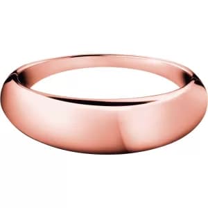 Ladies Calvin Klein PVD rose plating Extra Small Closed Bangle KJ3QPD1001XS