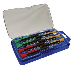 Faithfull Instrument Precision Screwdriver Set of 7 SL/PH/TX