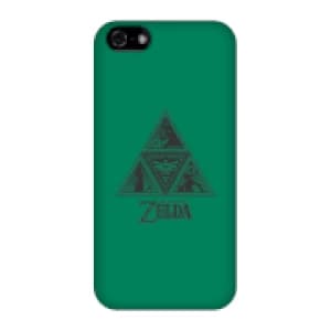 Nintendo The Legend Of Zelda Triforce Phone Case - iPhone 5C - Snap Case - Matte