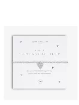 Joma Jewellery A Little Fantastic Fifty Silver Bracelet