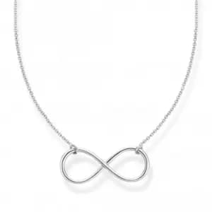 Sterling Silver Infinity Necklace KE2139-001-21-L45V