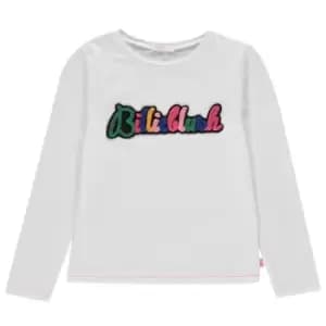 Billieblush Long Sleeve T Shirt - White