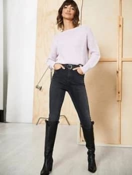 Mint Velvet Cotton Cable Jumper