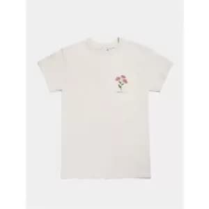 Skinny Dip Grow Up T Shirt - Nude